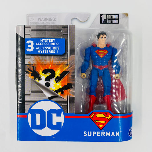 DC Heroes Unite Superman carded 4” action figure (2020) Spin Master
