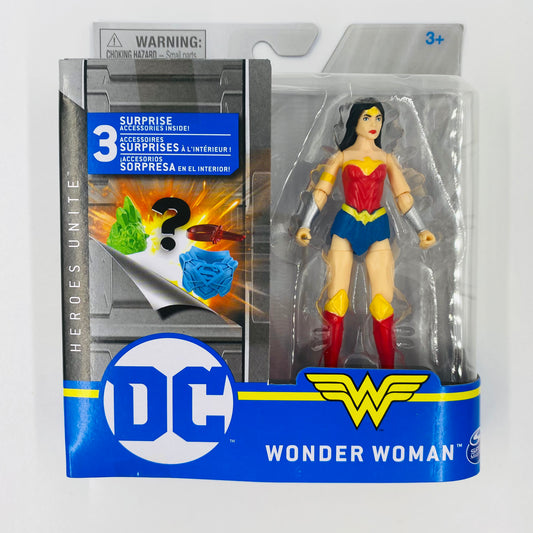 DC Heroes Unite Wonder Woman carded 4” action figure (2020) Spin Master