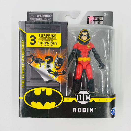 Batman The Caped Crusader Creature Chaos Robin (hooded) carded 4” action figure (2020) Spin Master