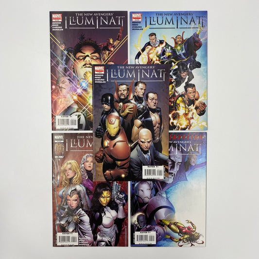 The New Avengers Illuminati #1-5 (2007-08) Marvel