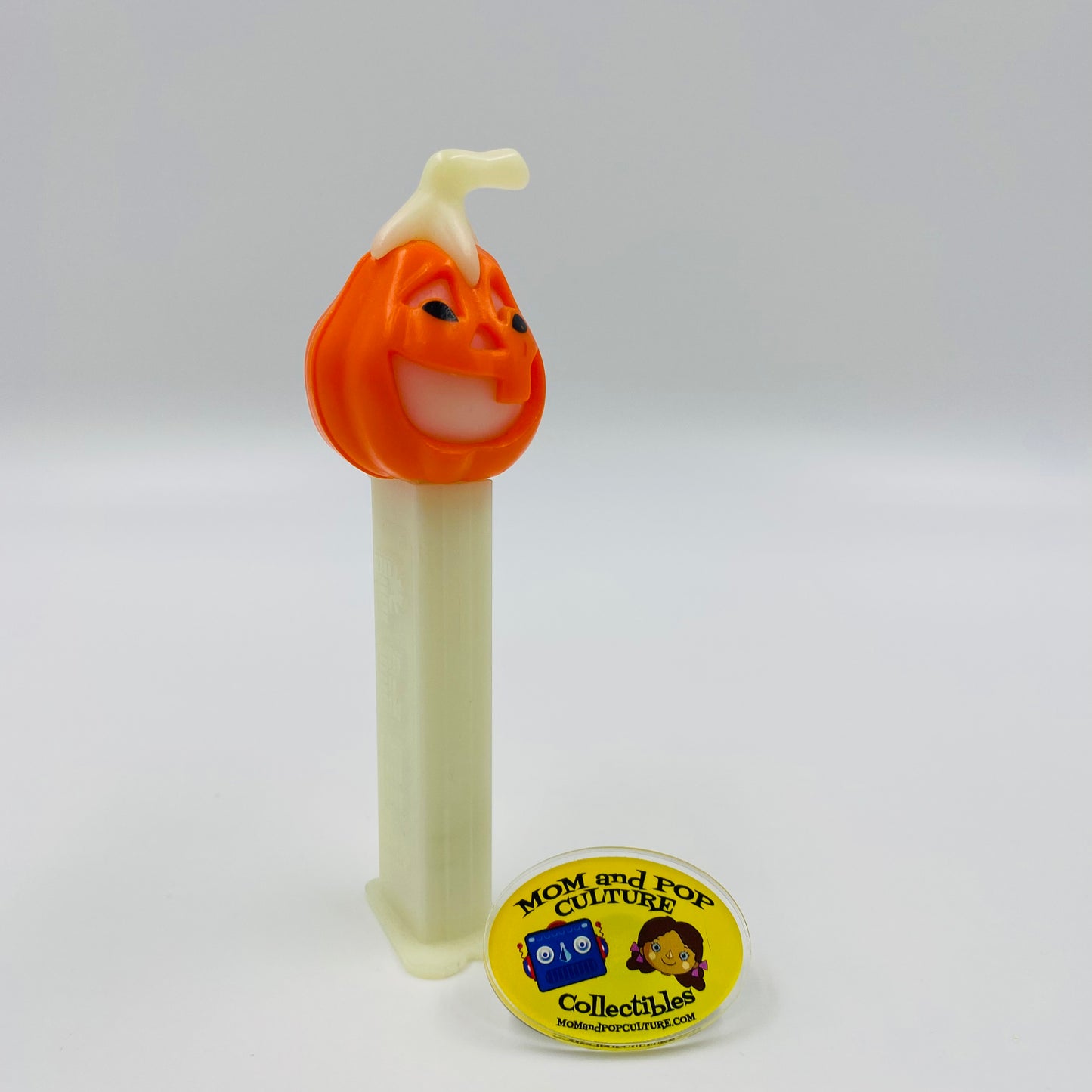 Halloween Glow in the Dark Jack O Lantern PEZ dispenser (2003) loose 5.9 Hungary