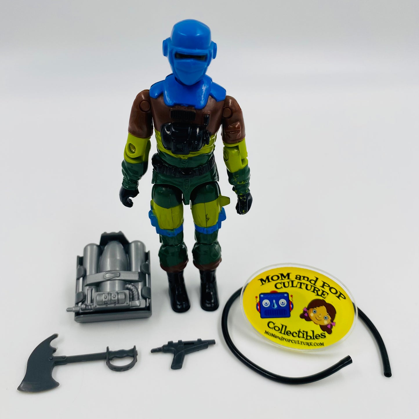 G.I. Joe Barbecue (v2) loose 3.75” action figure (1989) Hasbro