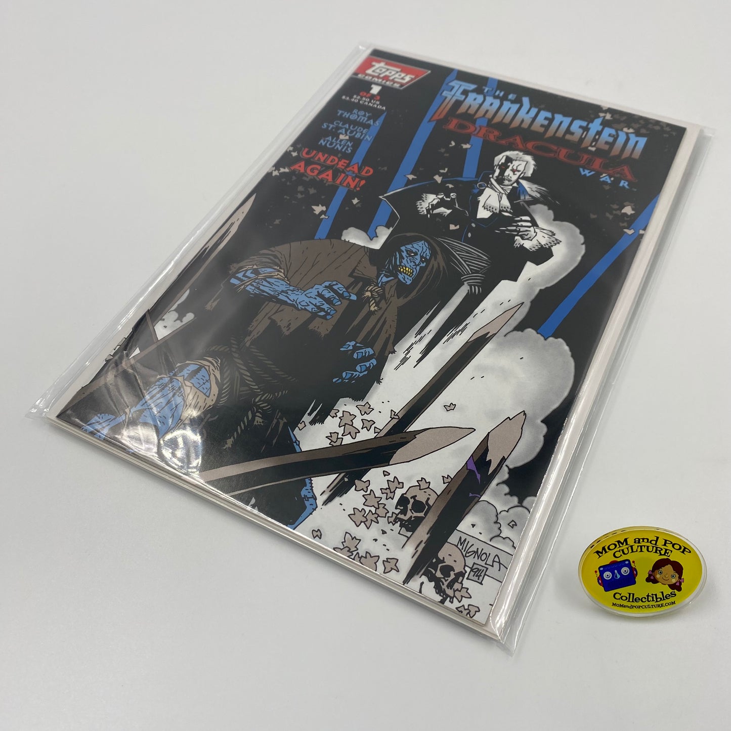 The Frankenstein Dracula War #1-3 (1995) Topps (FN, FN, FN)