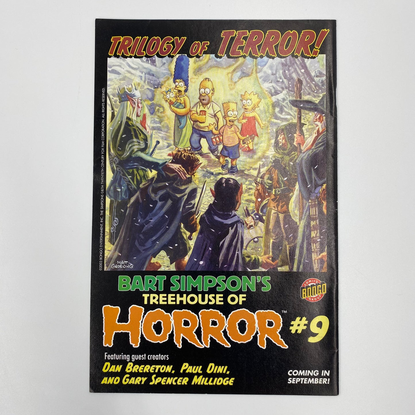 Futurama Comics #15 (2003) Bongo (FN)