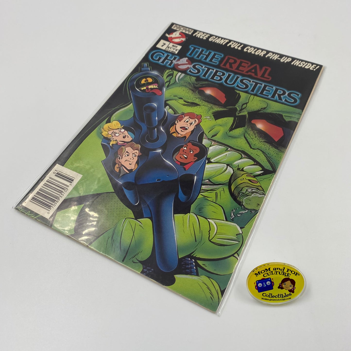 The Real Ghostbusters #7 (1989) Now (VG-)