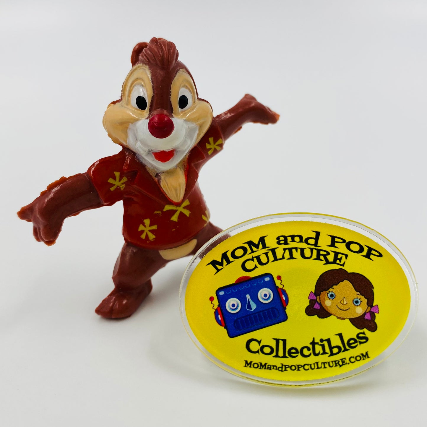 Kellogg’s Chip ’n' Dale Rescue Rangers Dale 2” figurine (1991) loose (2Disney)