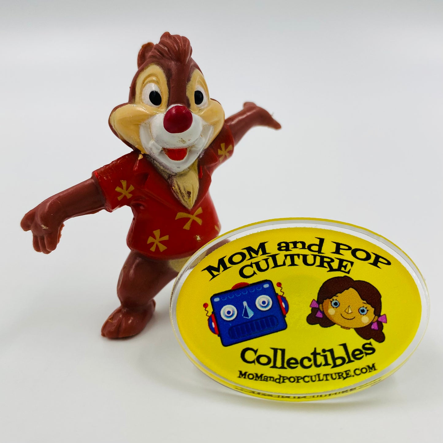 Kellogg’s Chip ’n' Dale Rescue Rangers Dale 2” figurine (1991) loose (1Disney)
