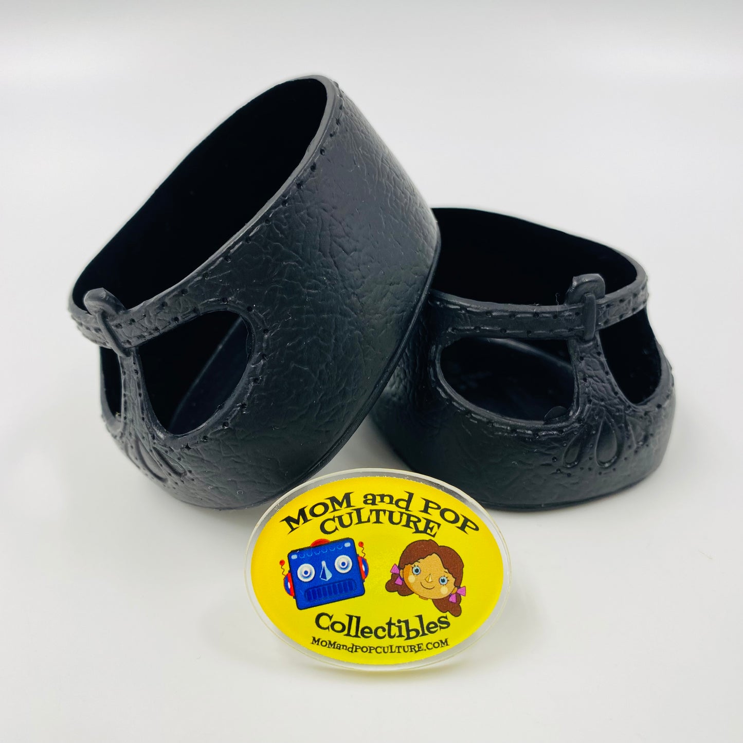 Cabbage Patch Kids black Mary Jane shoes (1980’s) Coleco