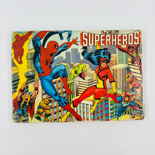 Marvel Italian I Supereroi/Les Superheros loose stamp set (1979) Multiprint