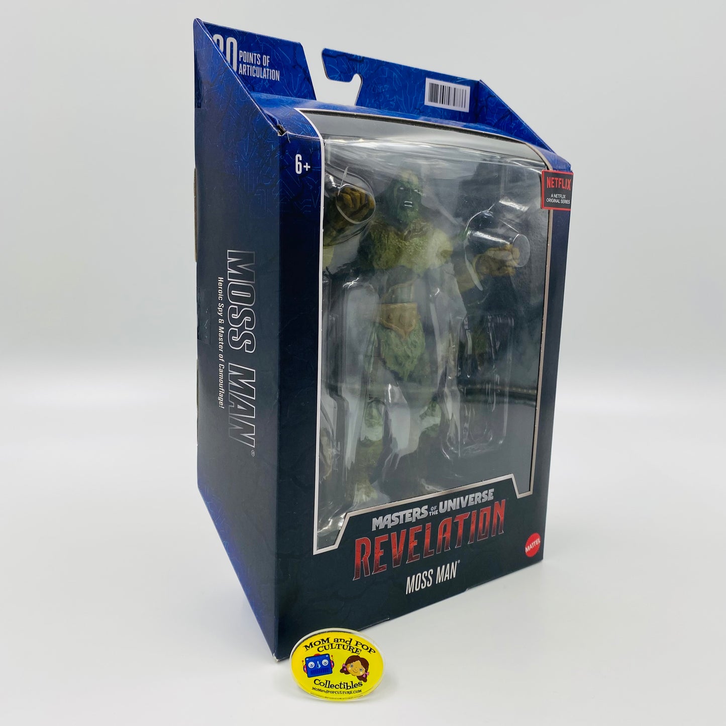 Masters of the Universe Masterverse Revelation Moss Man boxed 7” action figure (2021) Mattel