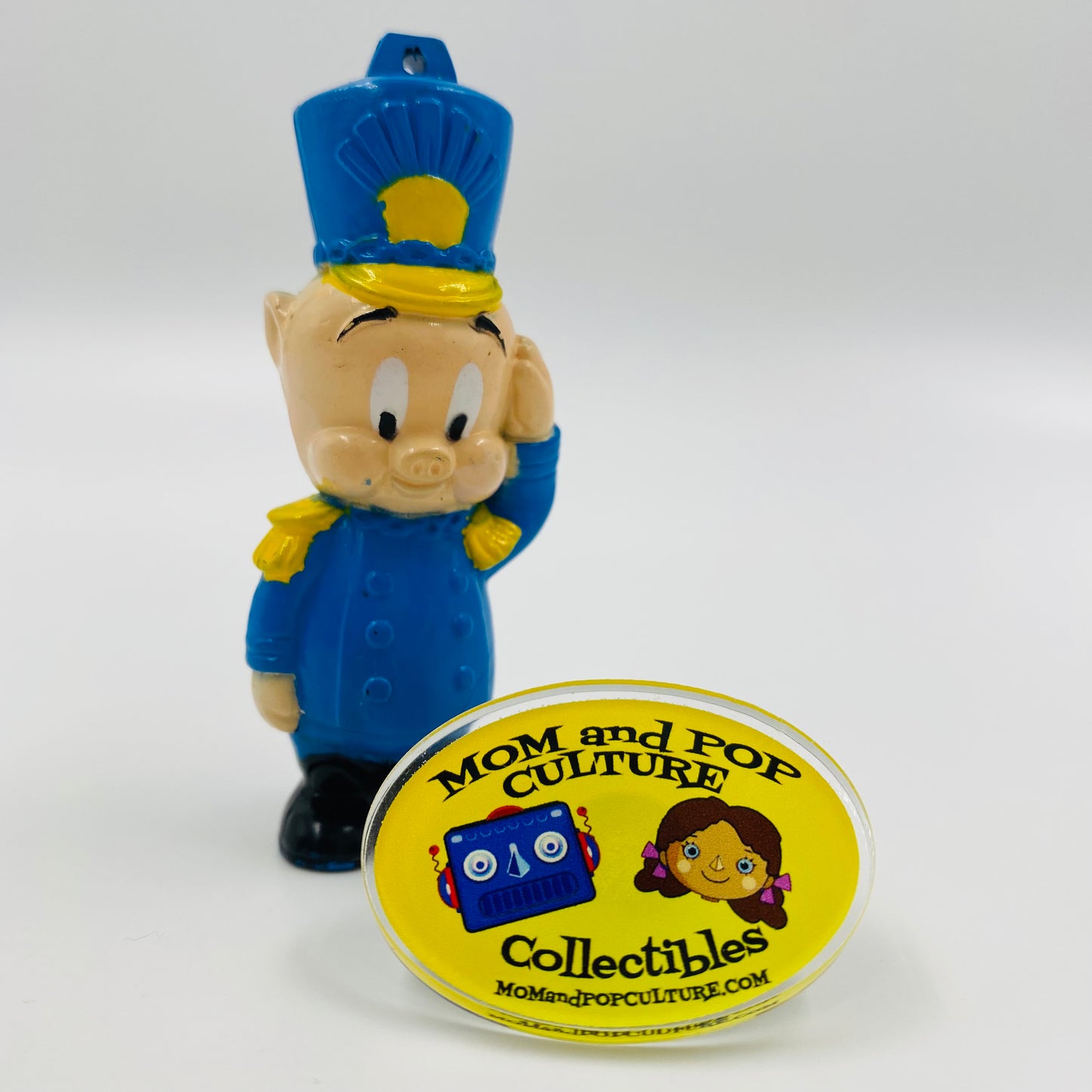 Looney Tunes Holiday Porky Pig Arby's Kid's Meal toy (1989) loose