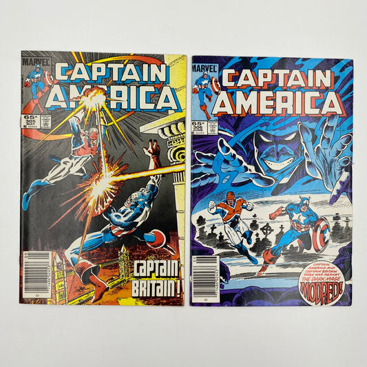 Captain America #305 & #306 (1985) Marvel