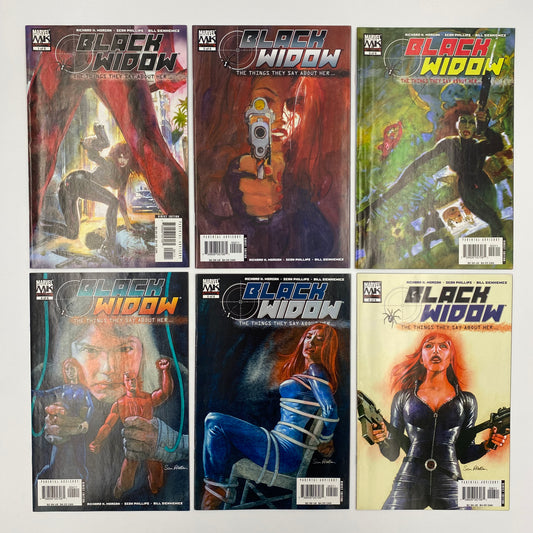 Black Widow: The Things They Say About Her… #1-6 (2005-06) Marvel Knights
