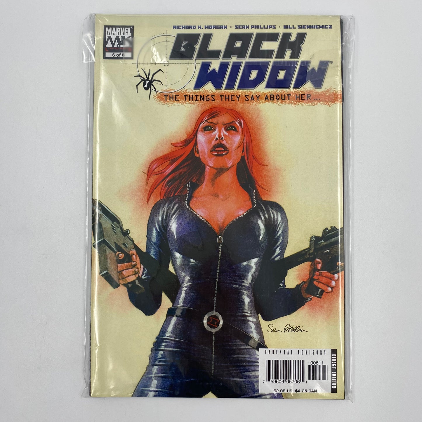Black Widow: The Things They Say About Her… #1-6 (2005-06) Marvel Knights