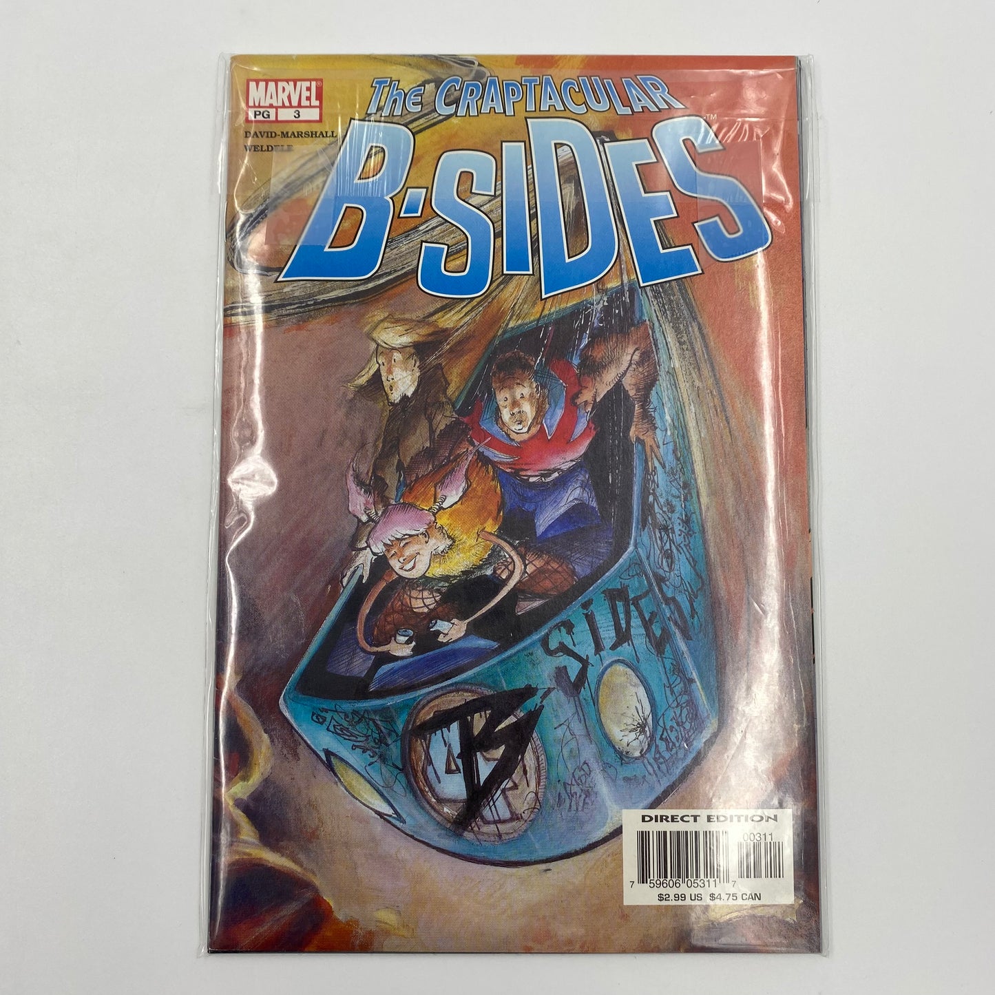 B-Sides #1-3 (2002-03) Marvel