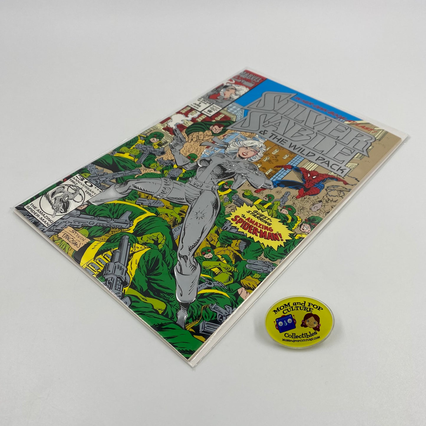 Silver Sable and the Wild Pack #1 direct edition (1992) Marvel (FN-)