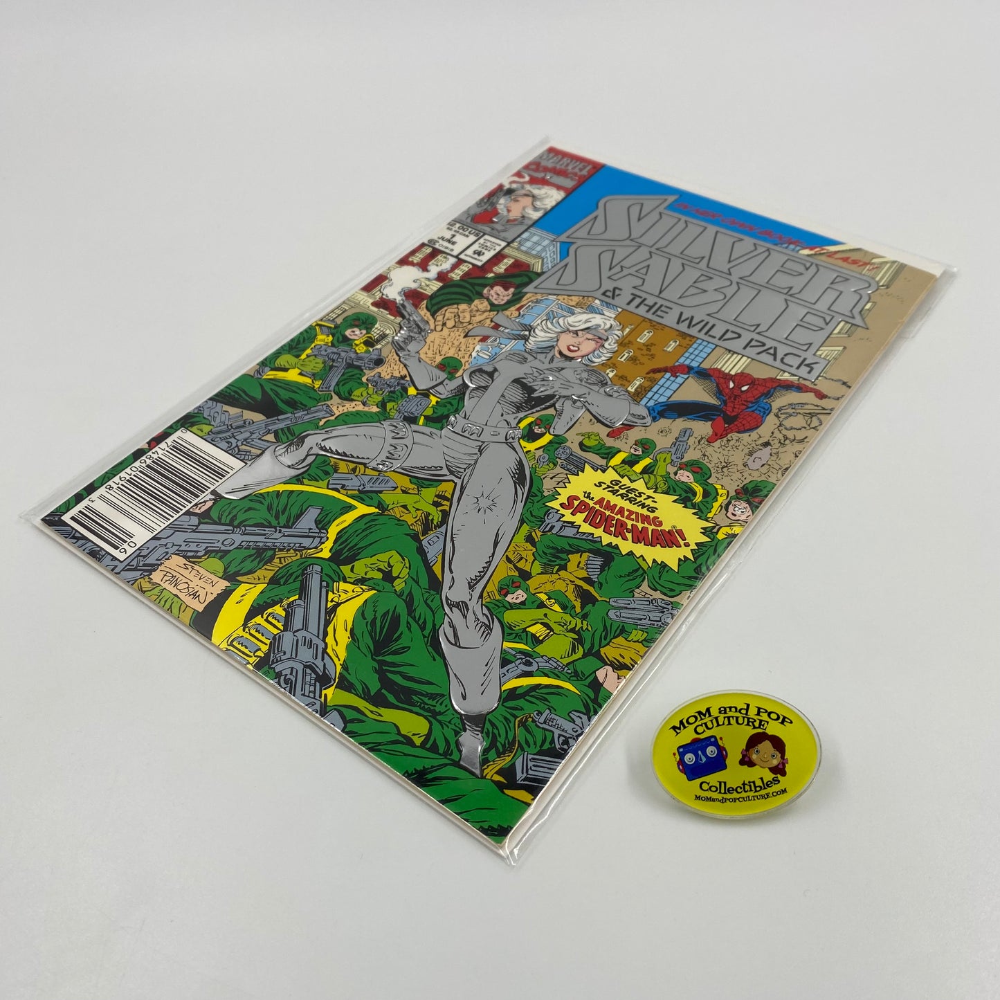 Silver Sable and the Wild Pack #1 newsstand (1992) Marvel (VG)