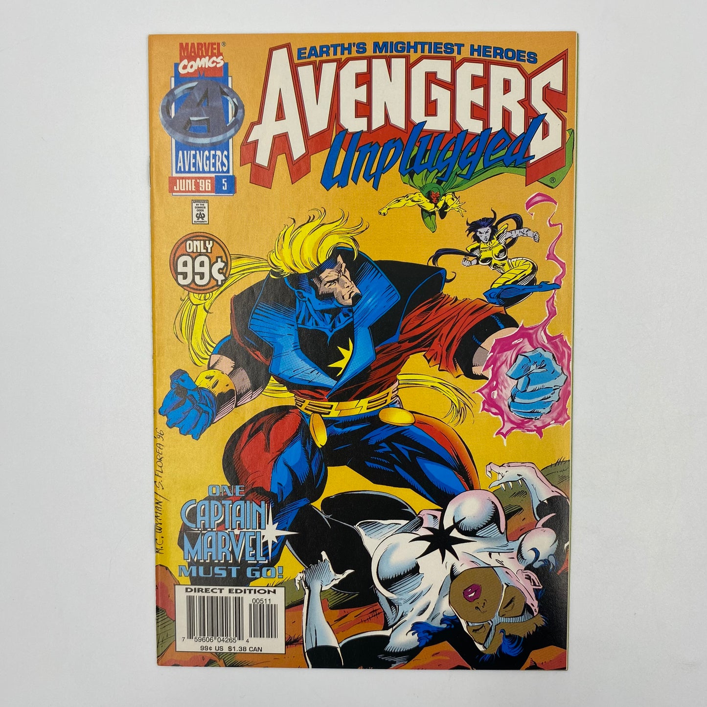 Avengers Unplugged #1-6 (1995-96) Marvel