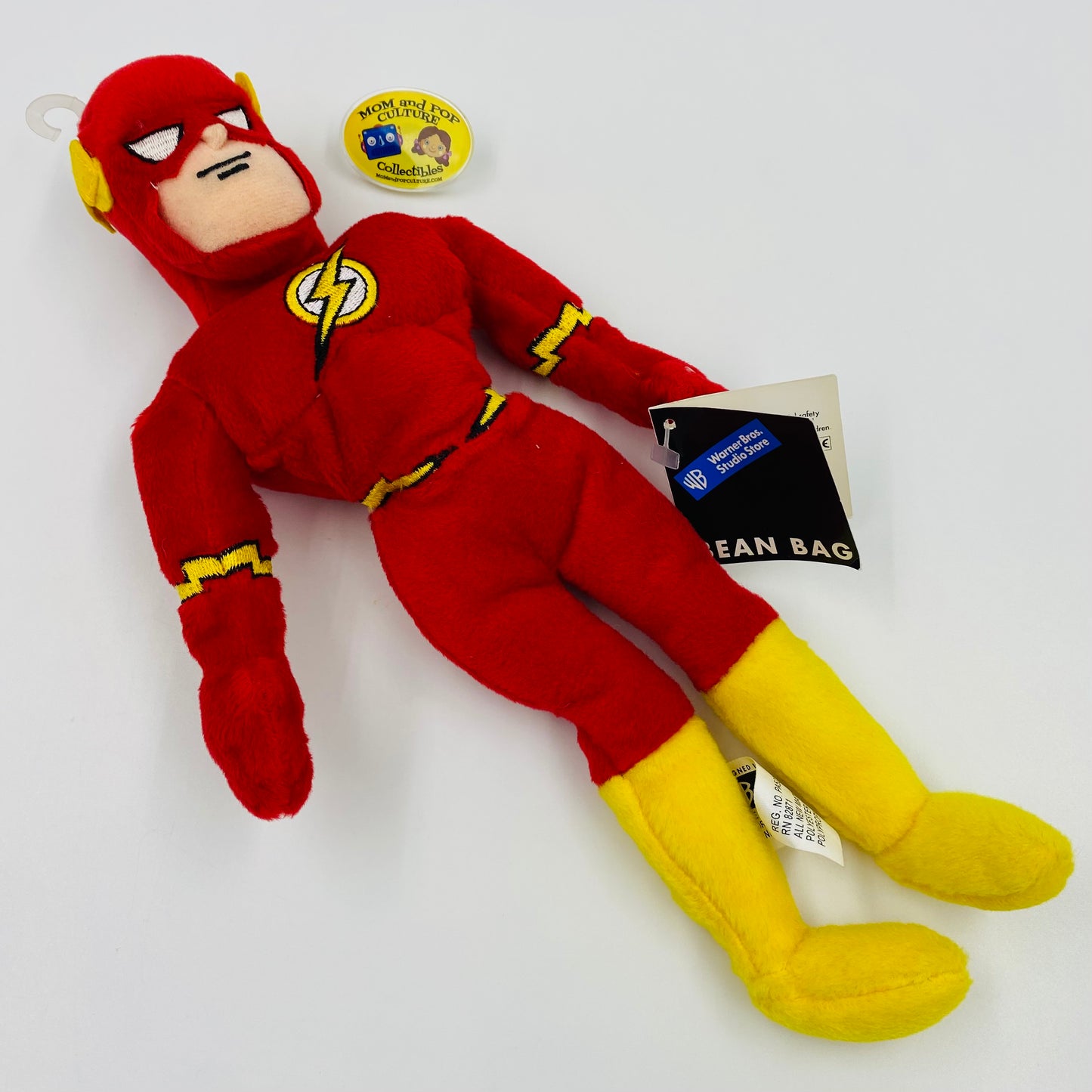 Warner Bros. Studio Store The Flash Bean Bag (1998) WB/DC
