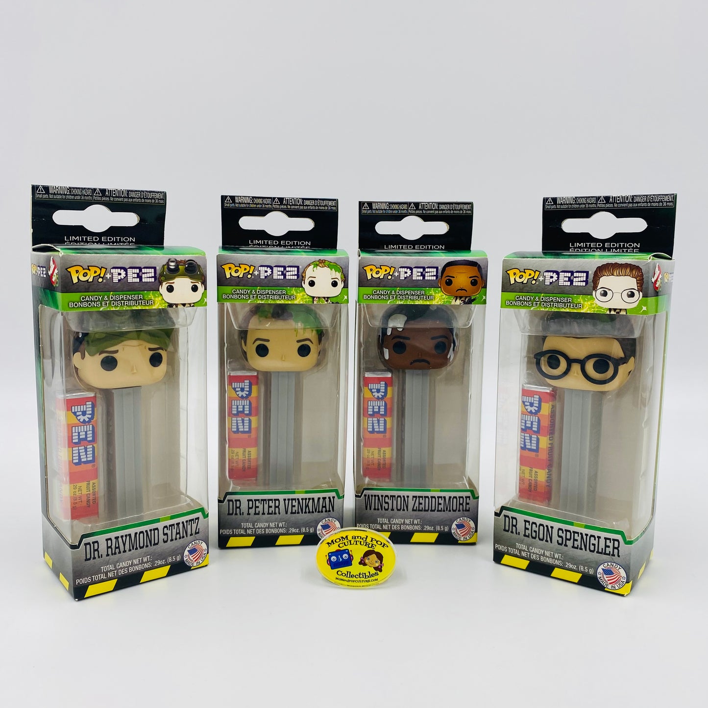 M&PC Pop! + PEZ Dispenser FUN PACK: Ghostbusters!