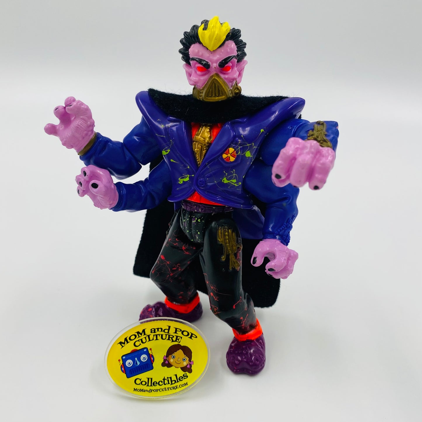 Toxic Crusaders Dr. Killemoff loose 5” action figure (1991) Playmates