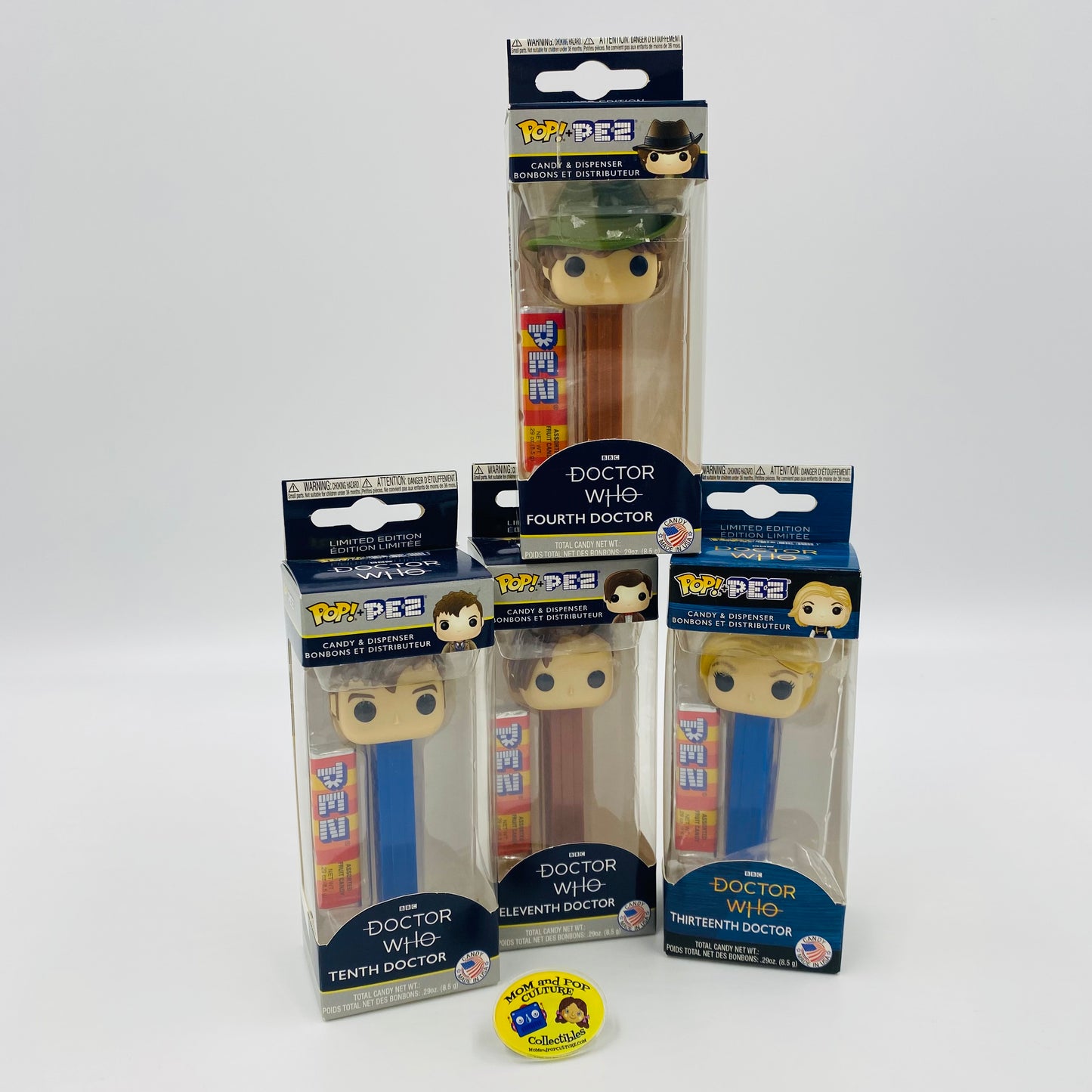 M&PC Pop! + PEZ Dispenser FUN PACK: Doctor Who!