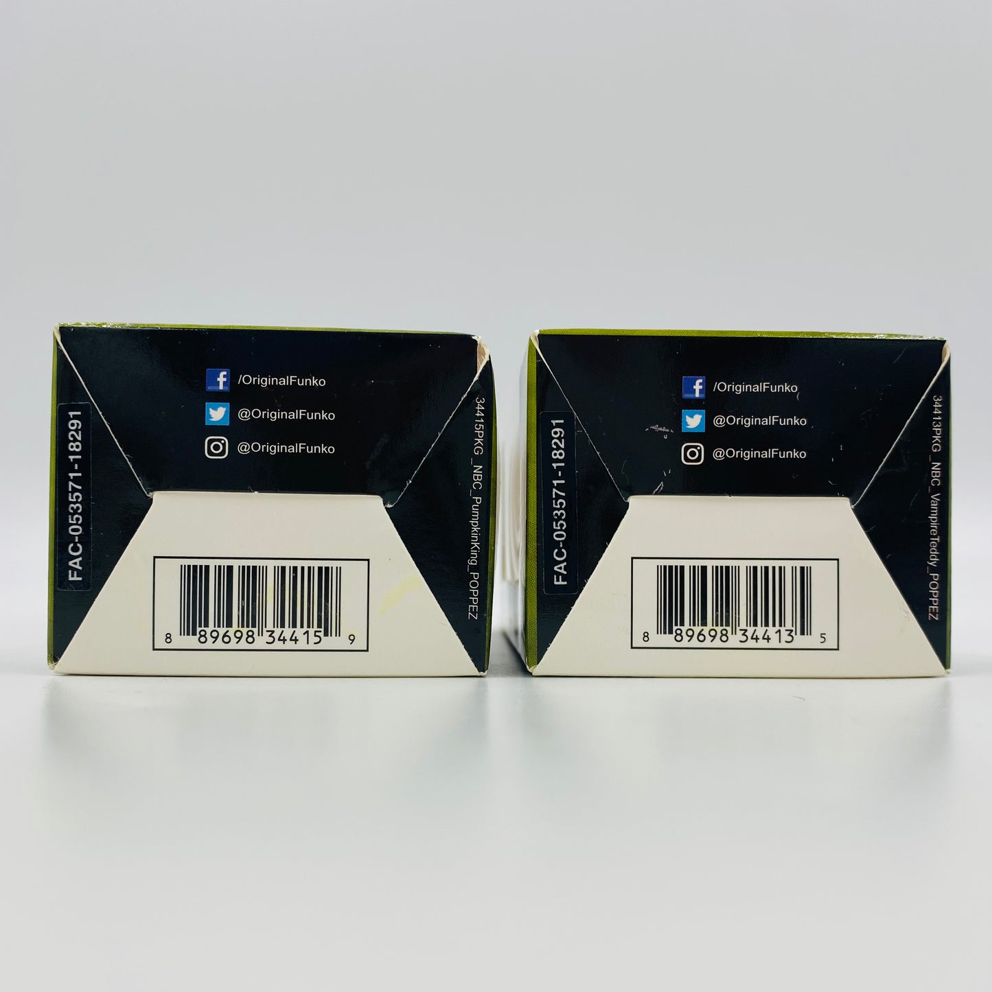 M&PC Pop! + PEZ Dispenser FUN PACK: Disney Nightmare Before Christmas Pumpkin King & Vampire Teddy