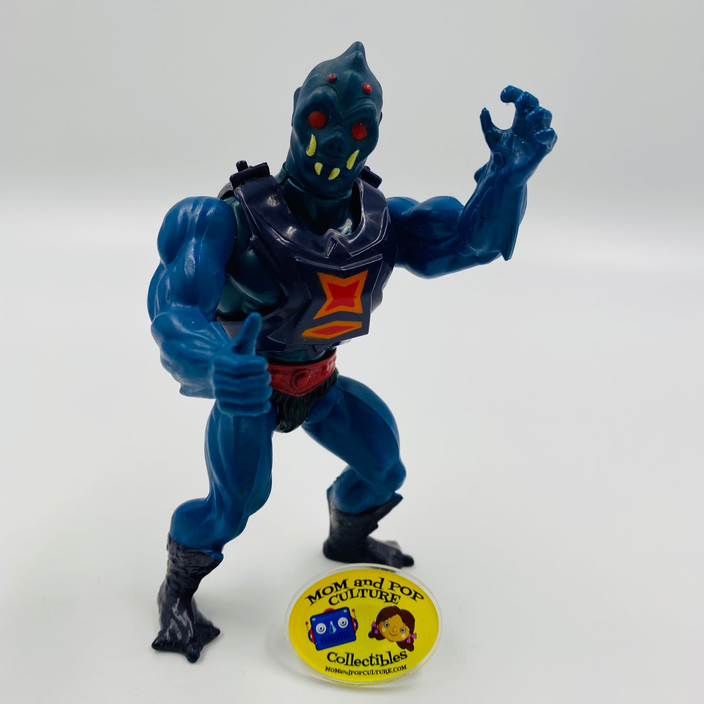 Masters of the Universe Webstor loose 5.5" action figure (1984) Mattel (Malaysia/1981)