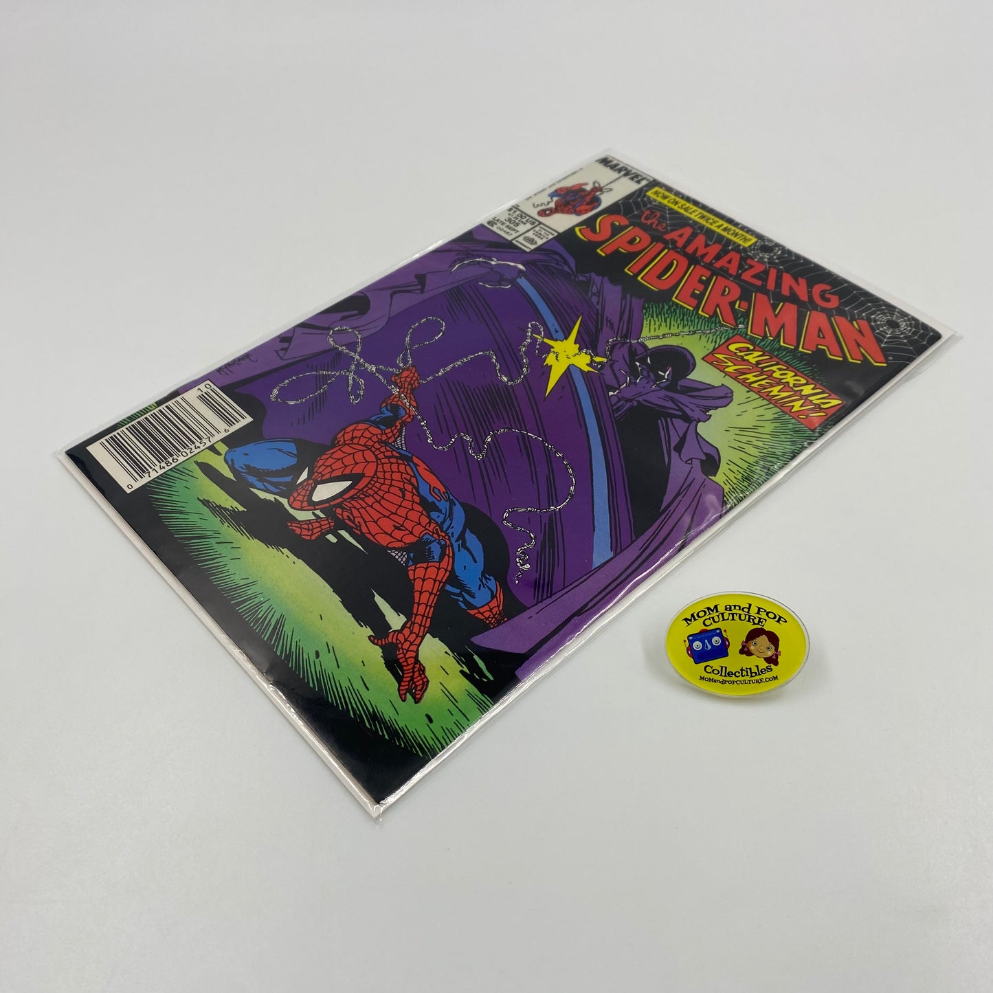 Amazing Spider-Man #305 newsstand edition (1988) Marvel (VG+)