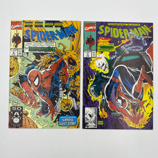 Spider-Man #6 & 7 “Masques” (1991) Marvel $2