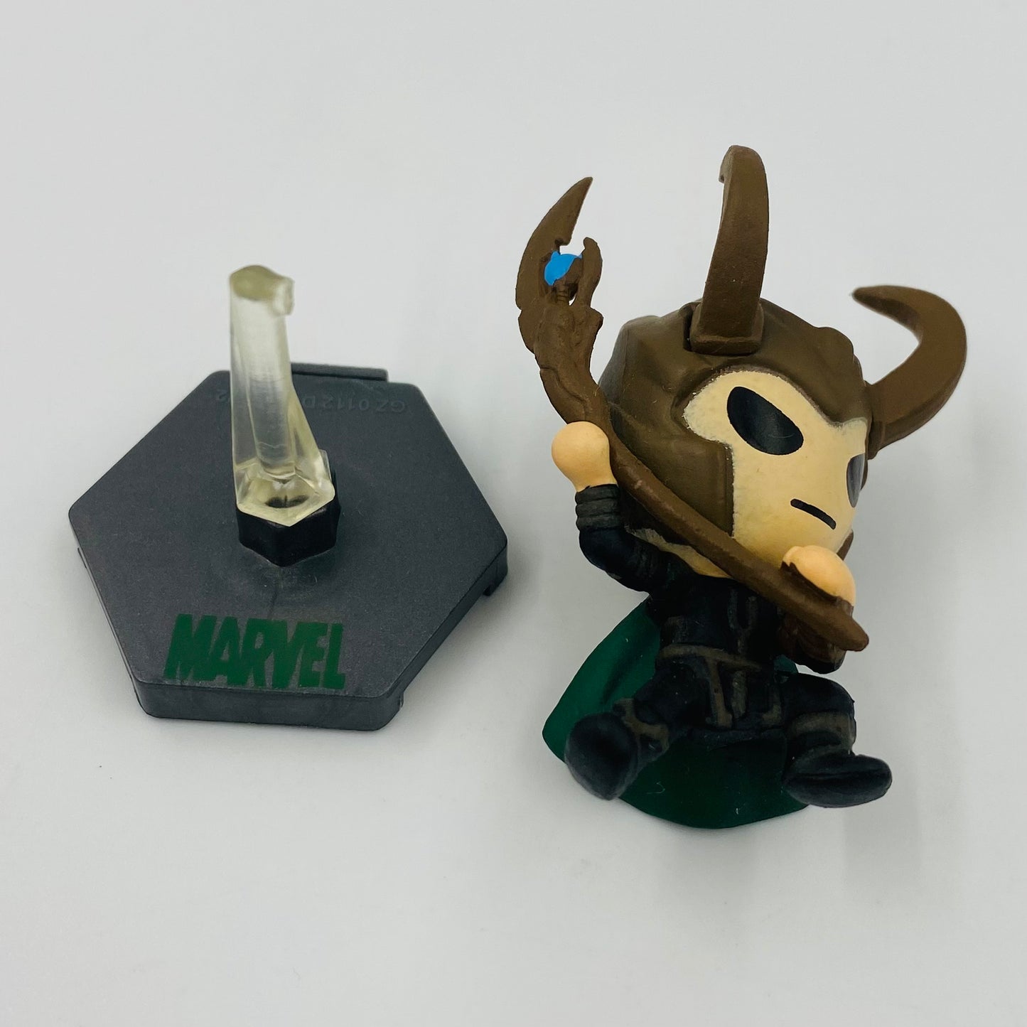 Grab Zags Avengers series 1 Nick Fury, Thor & Loki loose 2” figurines (2012) Zag Toys