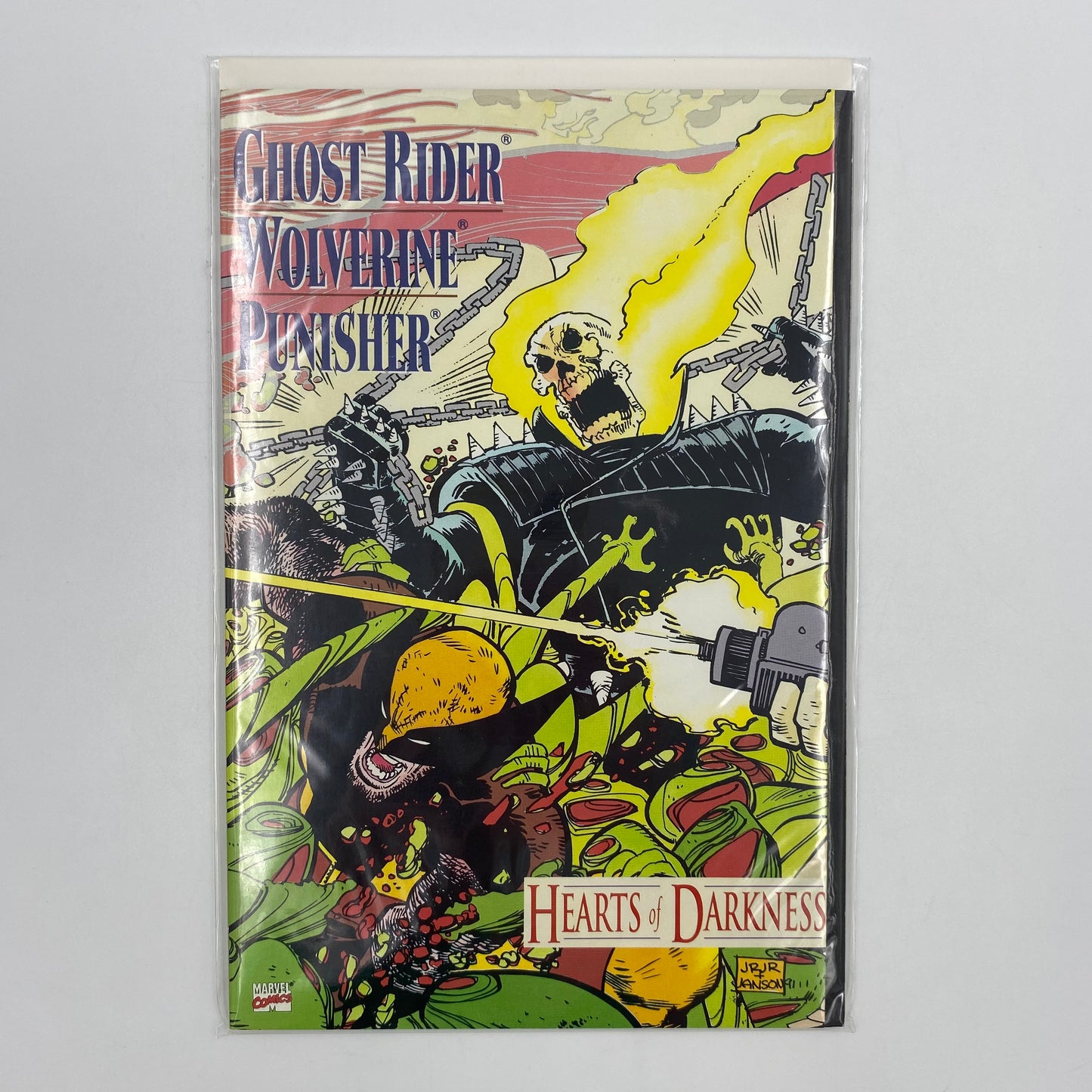 Ghost Rider Wolverine Punisher Hearts of Darkness (1991) Marvel