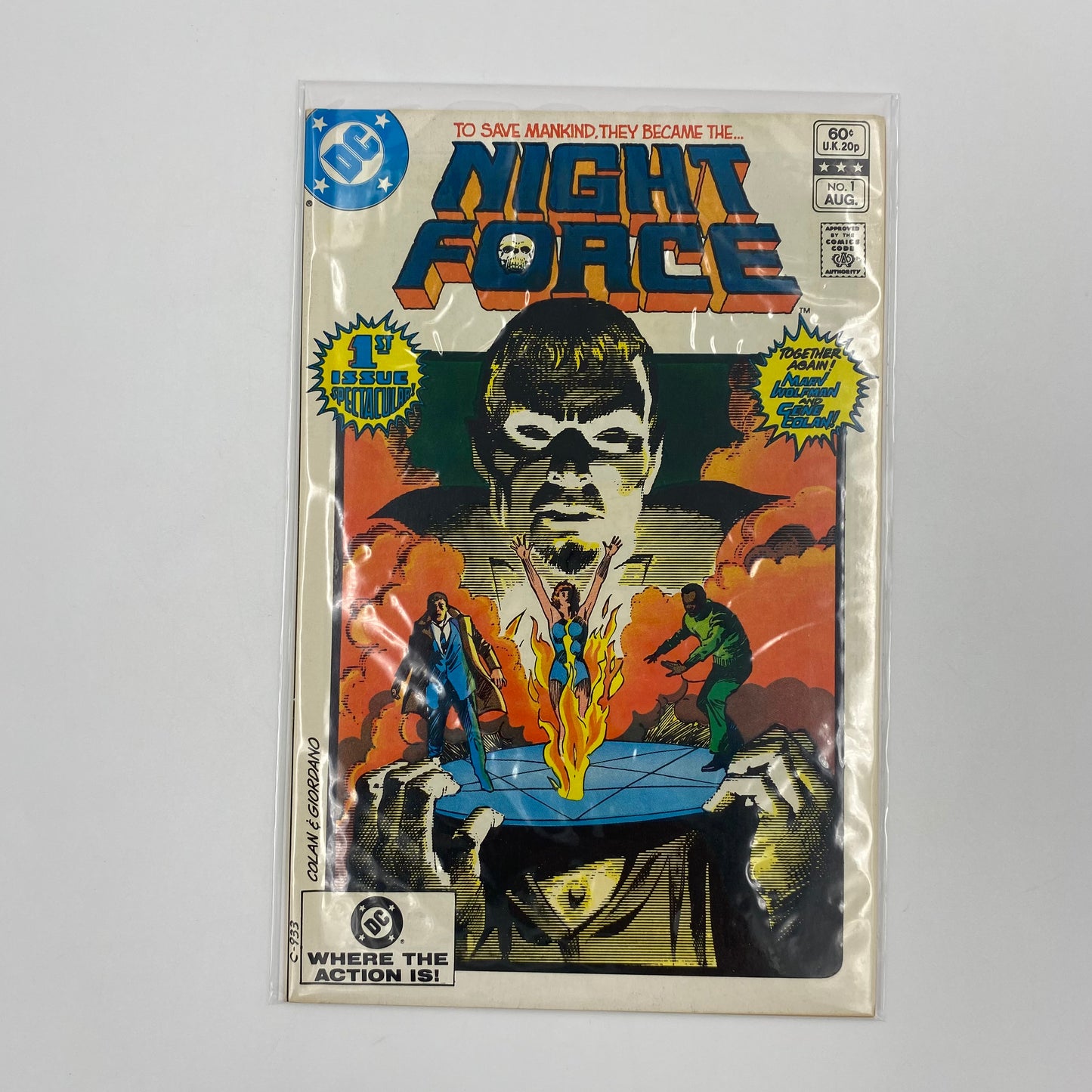 Night Force #1 (1982) DC (GD)