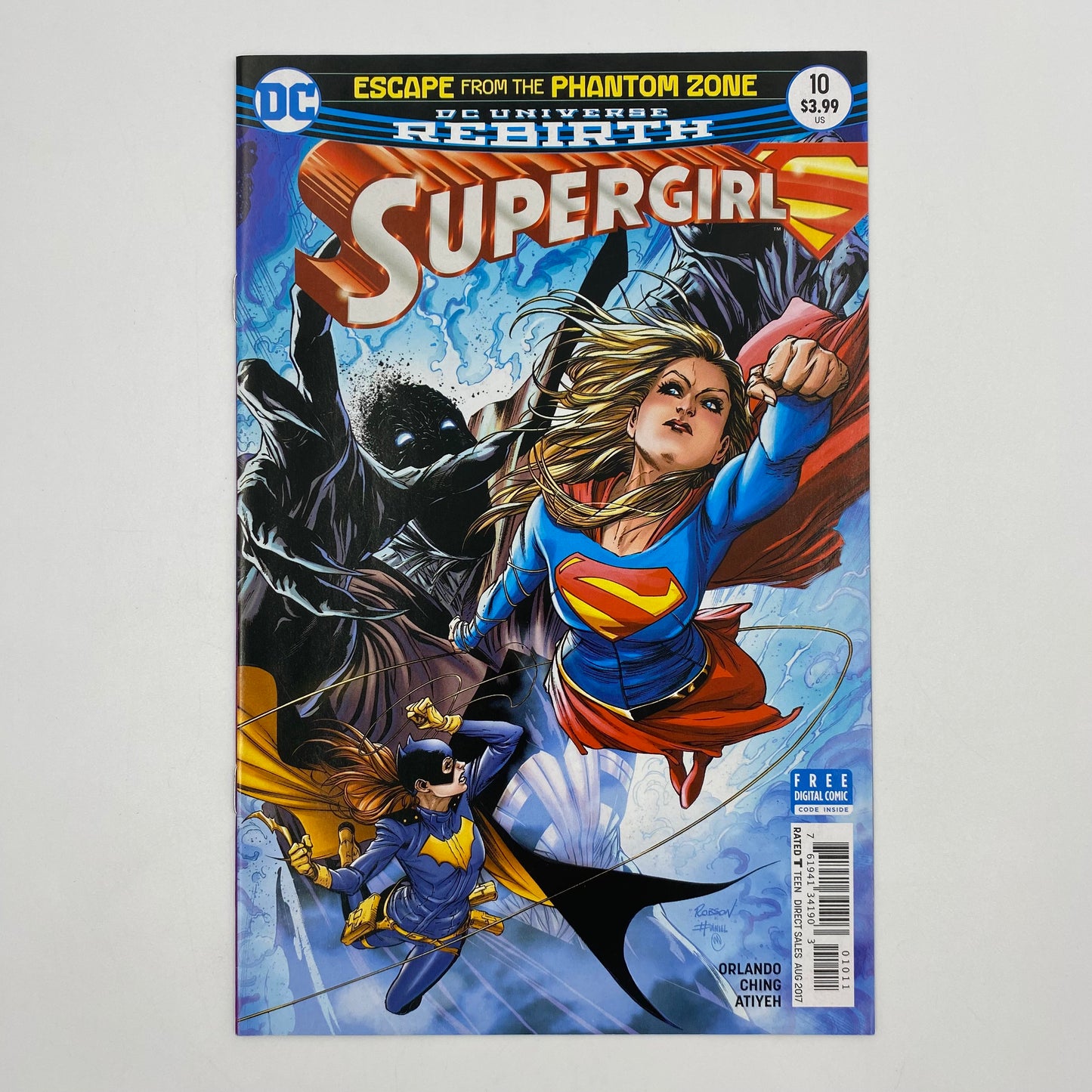 Supergirl #9-11 “Escape from the Phantom Zone” (2017) DC