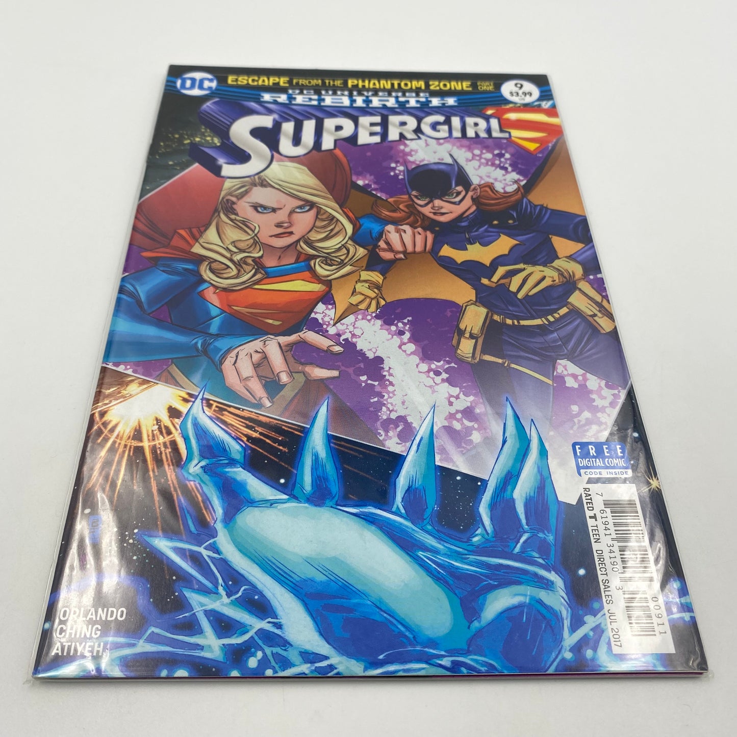 Supergirl #9-11 “Escape from the Phantom Zone” (2017) DC