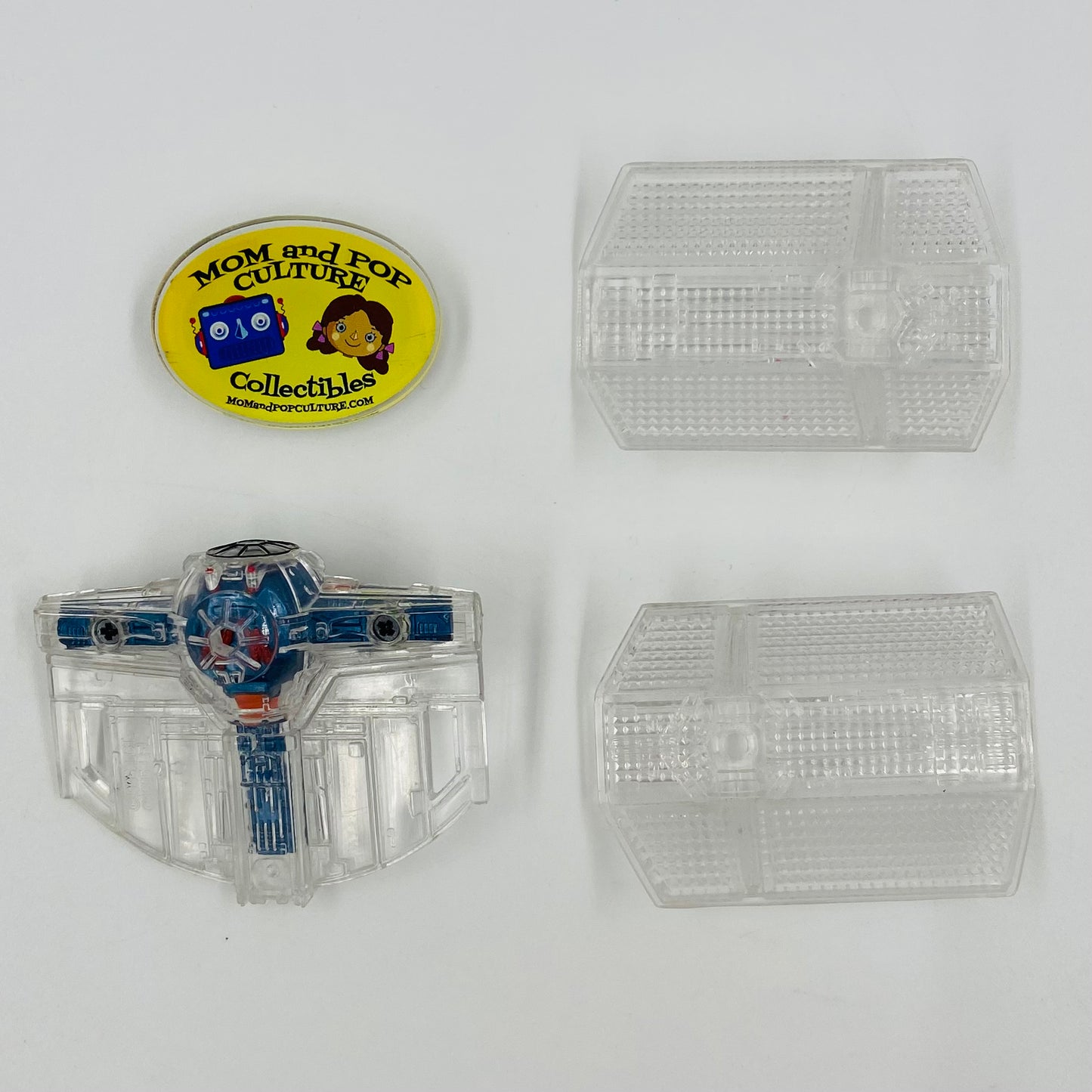 Micro Machines Space Star Wars X-Ray Fleet Darth Vader's TIE Fighter loose micro vehicle (1995) Galoob