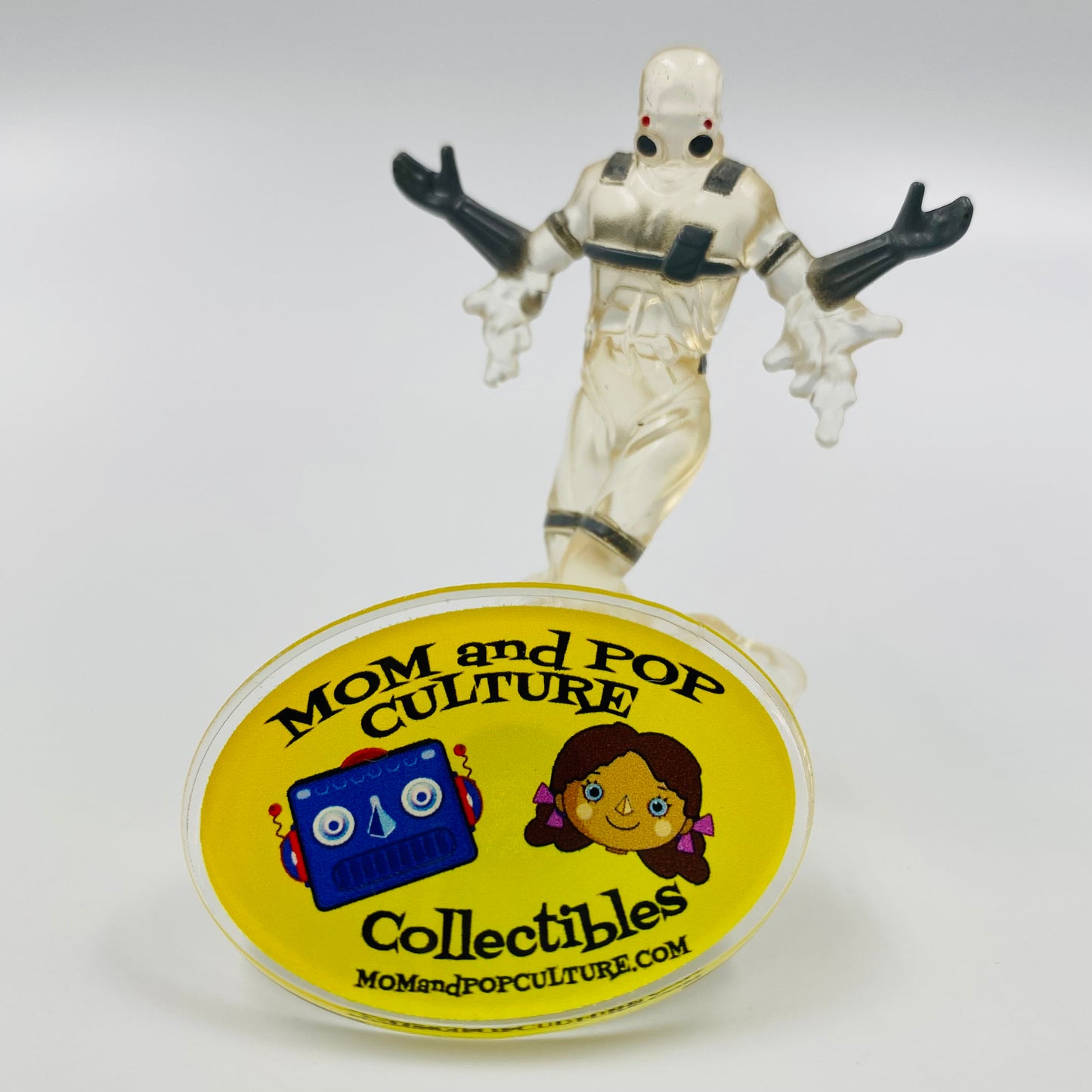 Marvel 500 Series 3 Ghost (clear) loose 2” micro figurine (2015) Hasbro