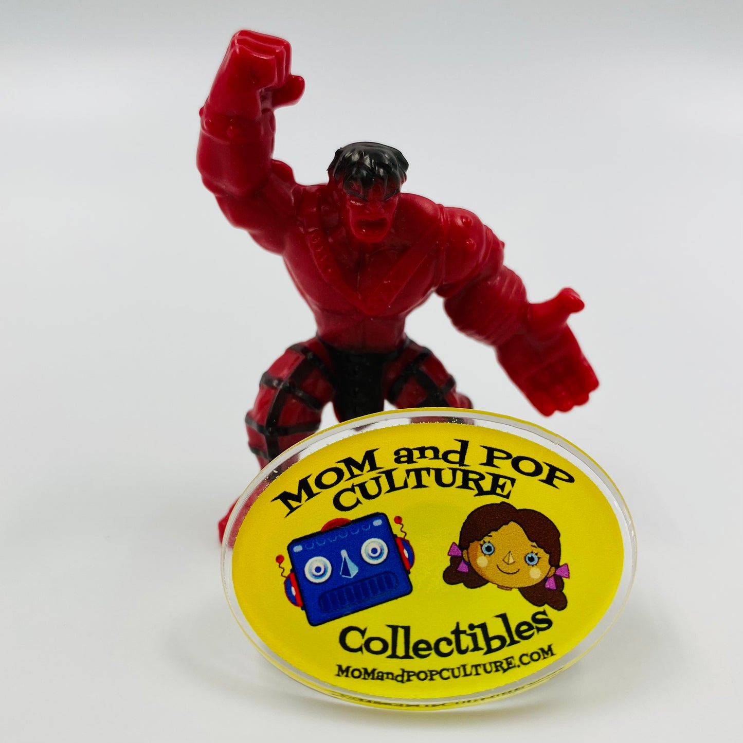 Marvel 500 Series 3 Red World War Hulk loose 2” micro figurine (2015) Hasbro