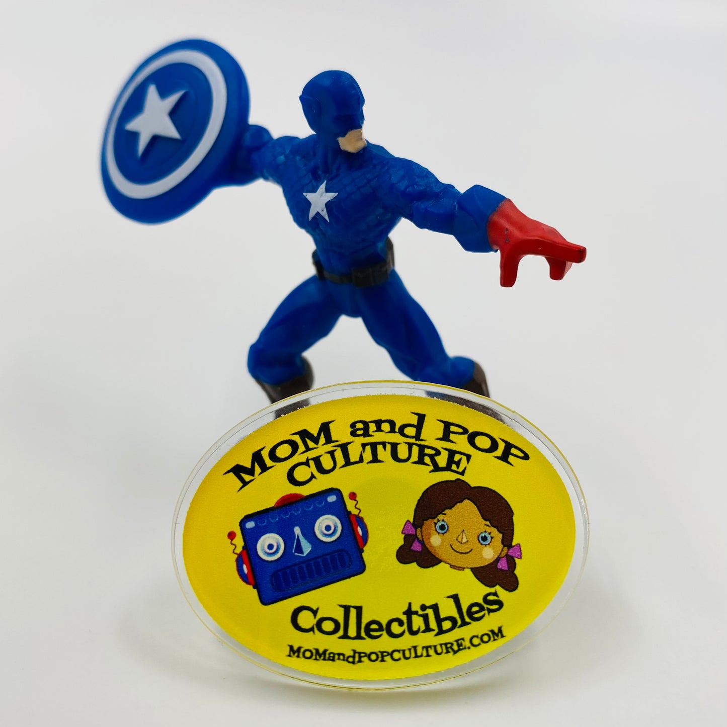 Marvel 500 Series 3 Captain America loose 2” micro figurine (2015) Hasbro