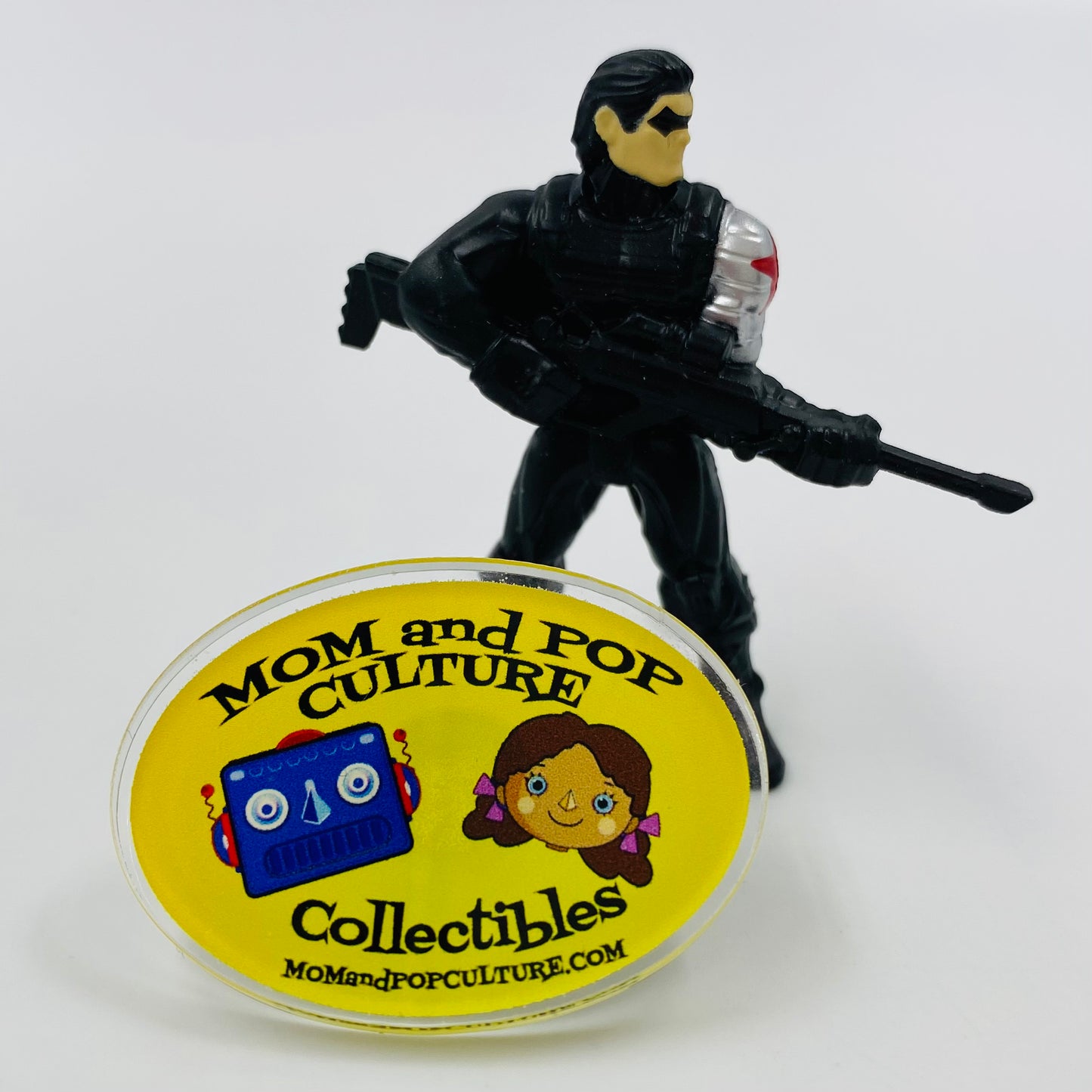 Marvel 500 Series 3 Winter Soldier loose 2” micro figurine (2015) Hasbro