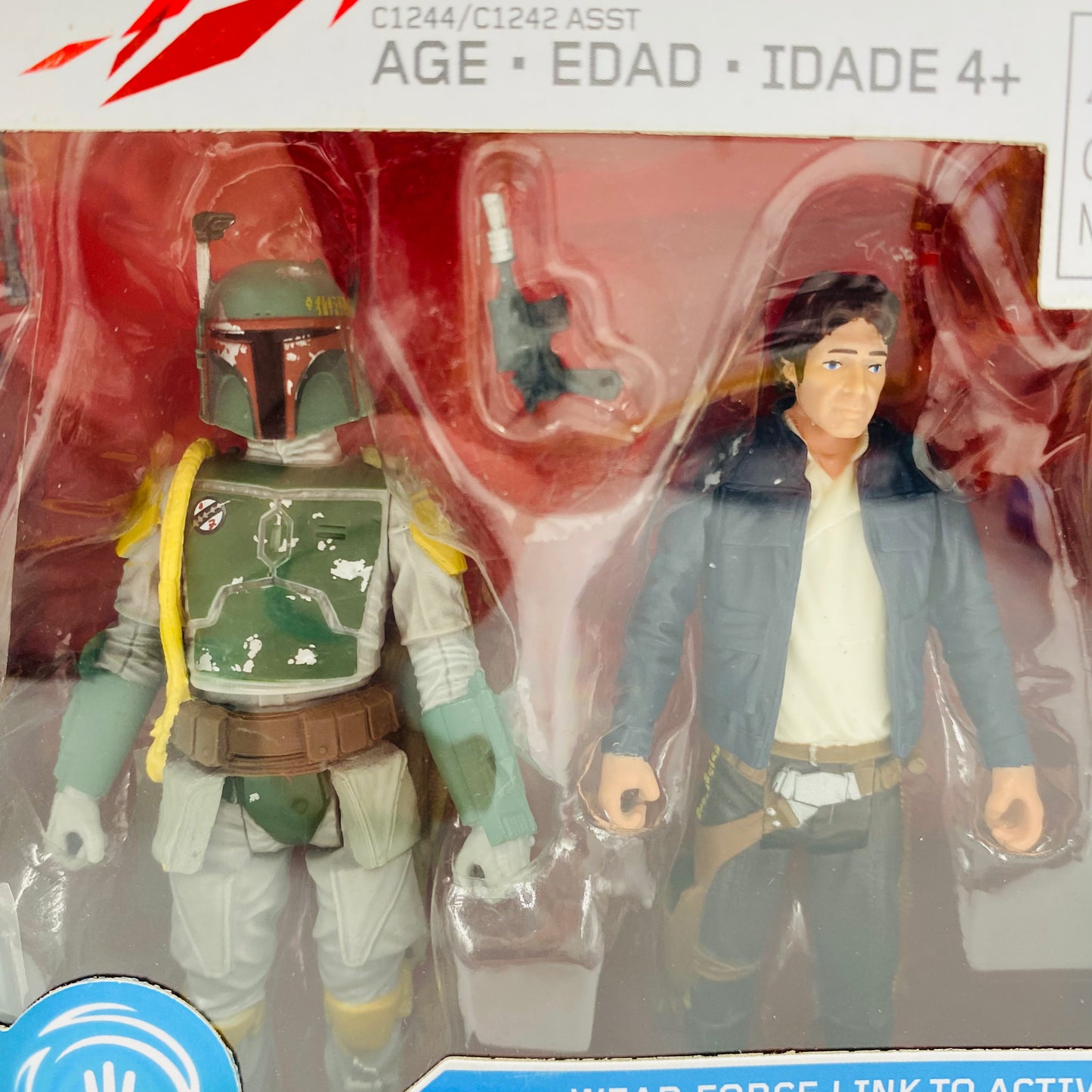 Star Wars Empire Strikes Back Han Solo Boba Fett 3.75” boxed action figures (2017) Hasbro