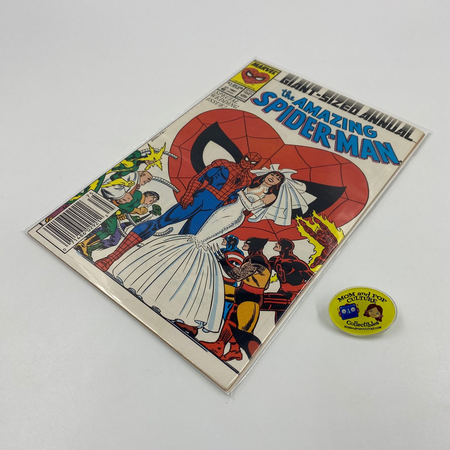 Amazing Spider-Man Annual #21 “The Wedding” (1987) Marvel (VG+)