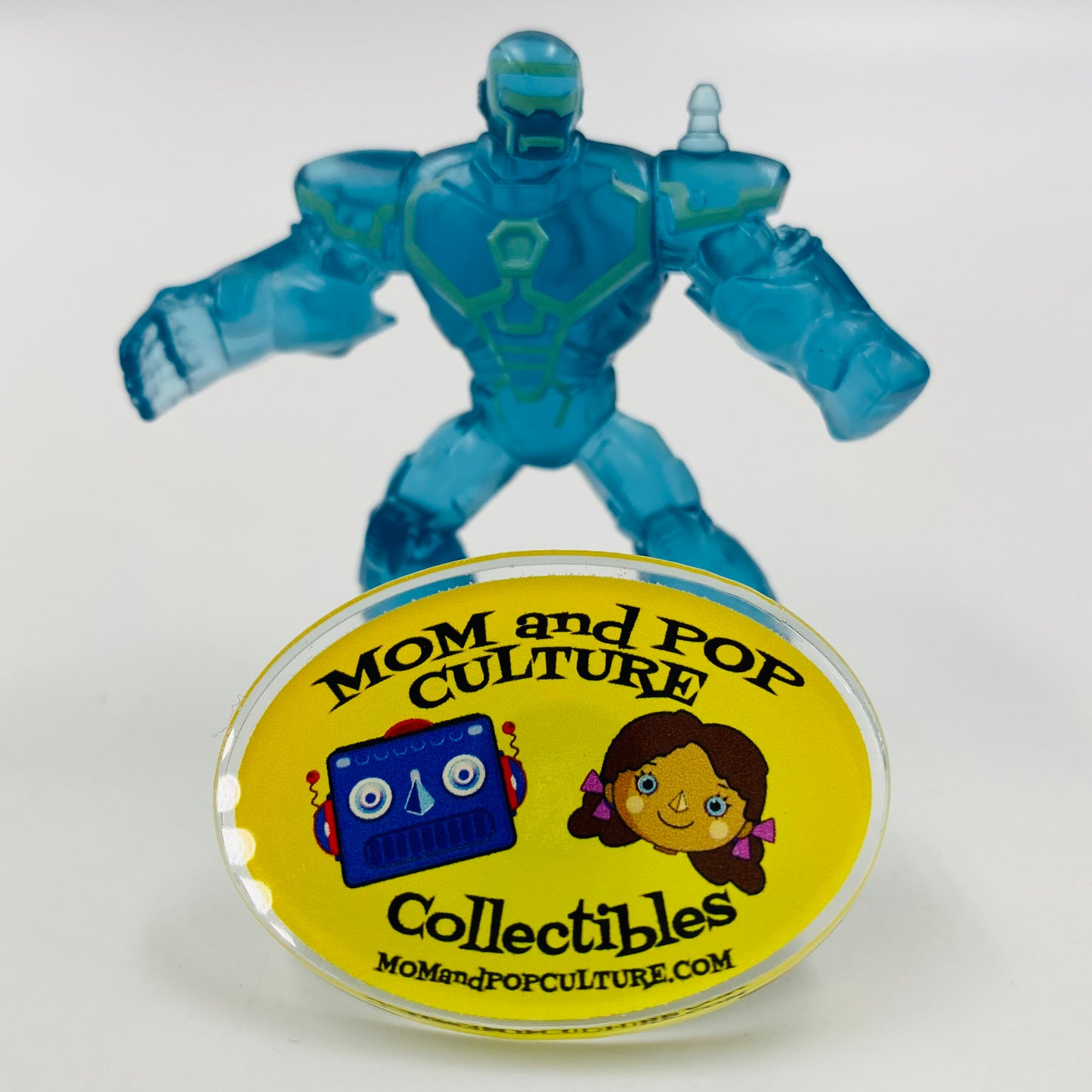 Marvel 500 Series 6 Series 6 Iron Man Hologram loose 2” micro figurine (2016) Hasbro