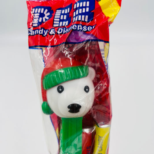 Christmas Winter Polar Bear with Winter Hat PEZ dispenser (2009) bagged 5.9 China