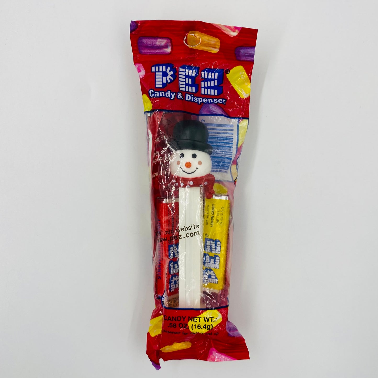 Christmas Snowman PEZ dispenser (2013) bagged 7.5 China