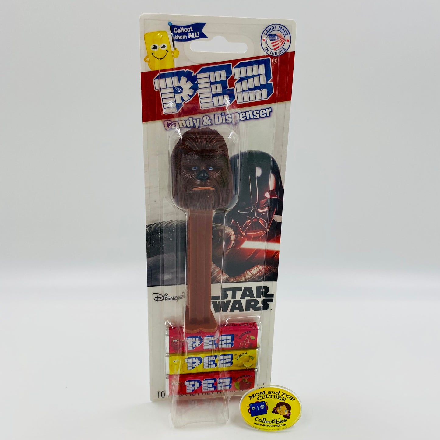 Star Wars Chewbacca PEZ dispenser (2015) carded 7.5 China