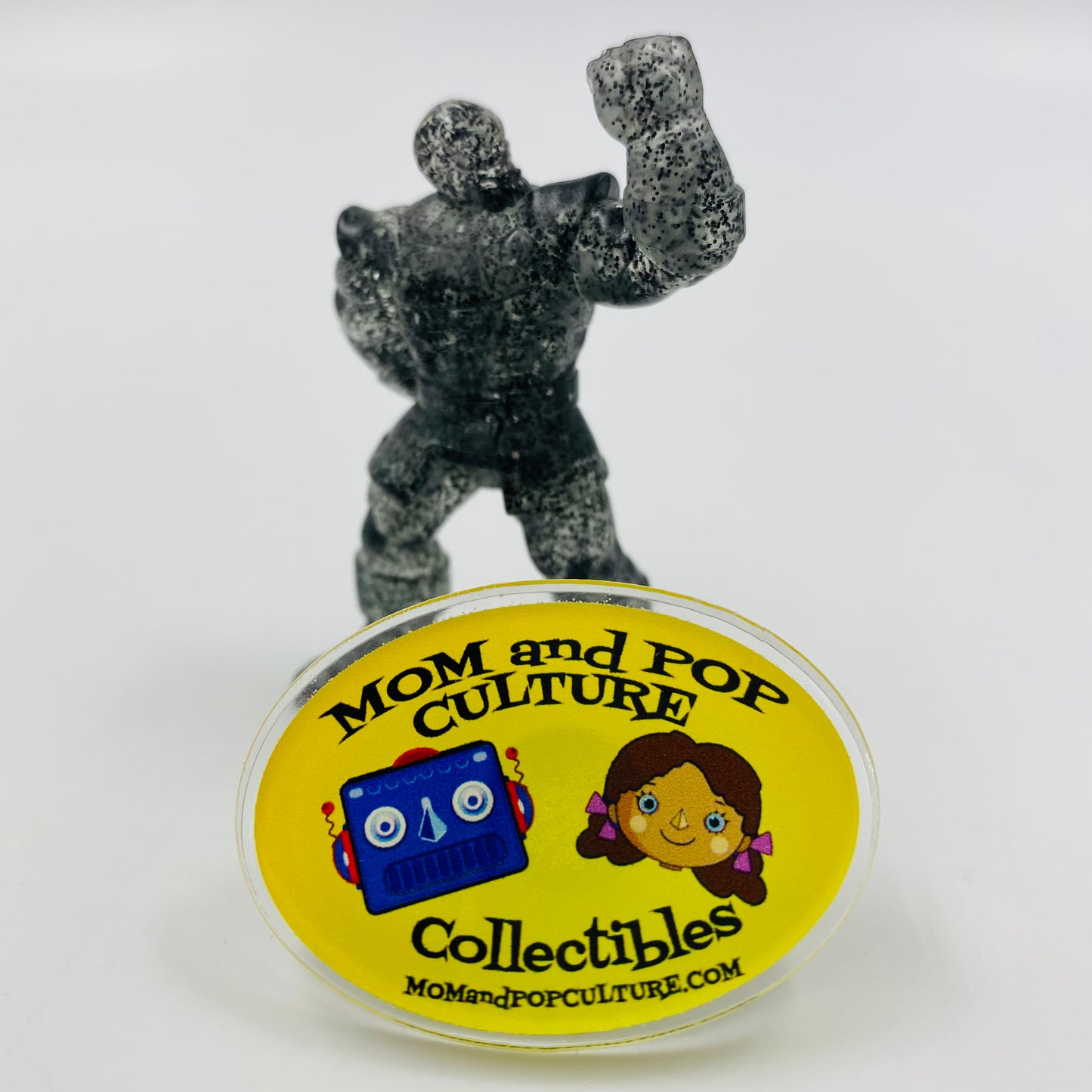 Marvel 500 Series 9 Cosmic Kirby Crackle Thanos loose 2” micro figurine (2017) Hasbro