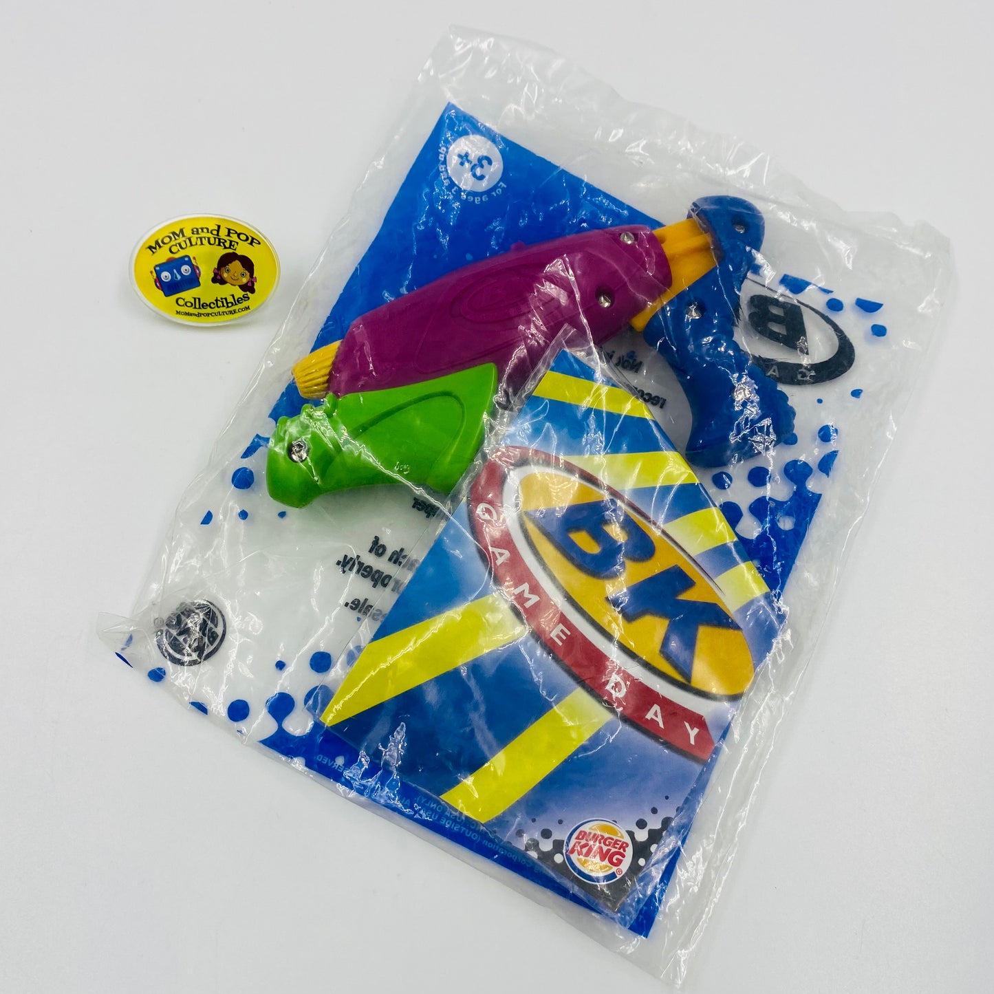 Burger King BK Gameday Hydro-Squirter Burger King Kids' Meals toy (2003) bagged