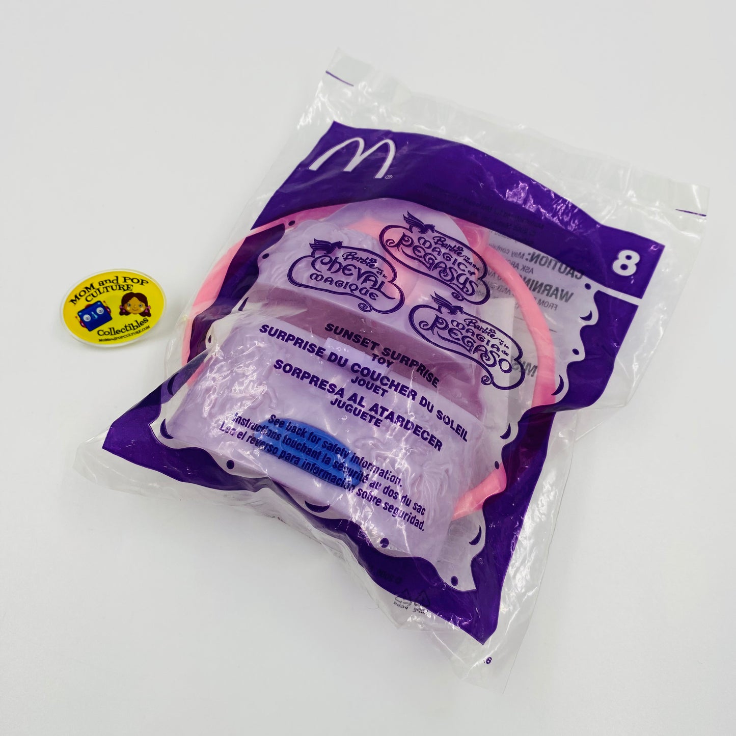 Barbie and the Magic Pegasus Sunset Surprise McDonald's Happy Meal toy (2005) loose