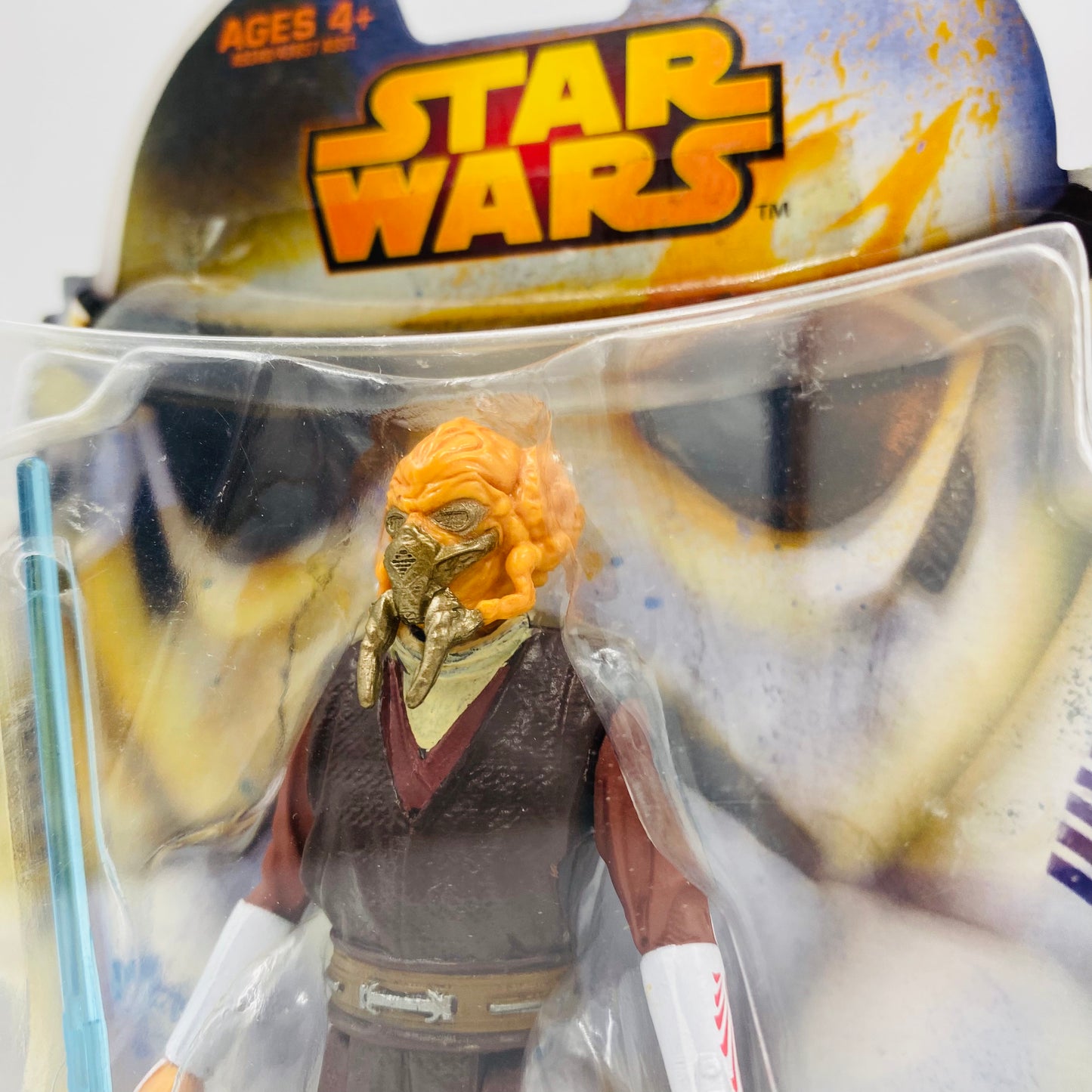 Star Wars The Clone Wars Plo Koon 3.75” carded action figure (2015) Hasbro